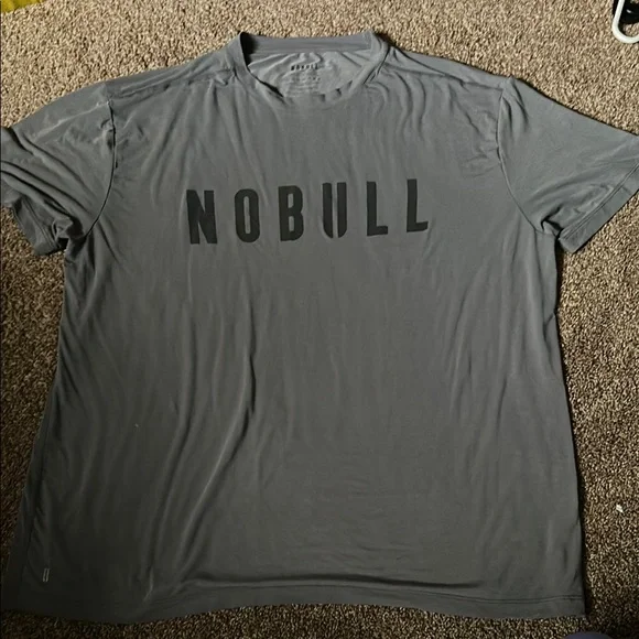 NOBULL Men's Gray T-Shirt - Picture 1 of 3